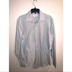 Calvin Klein slim fit button up NWT
